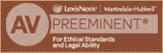 AV Lexus Nexus Preeminent Lawyer logo image