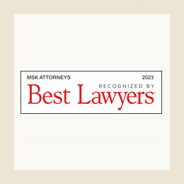 MSK Attorneys 2023 Best Lawyers badge