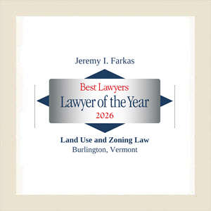 Best Lawyers 2026 badge for Vermont Attorney Jeremy Farkas