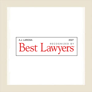 Best Lawyers 2027 badge for Vermont attorney AJ LaRosa